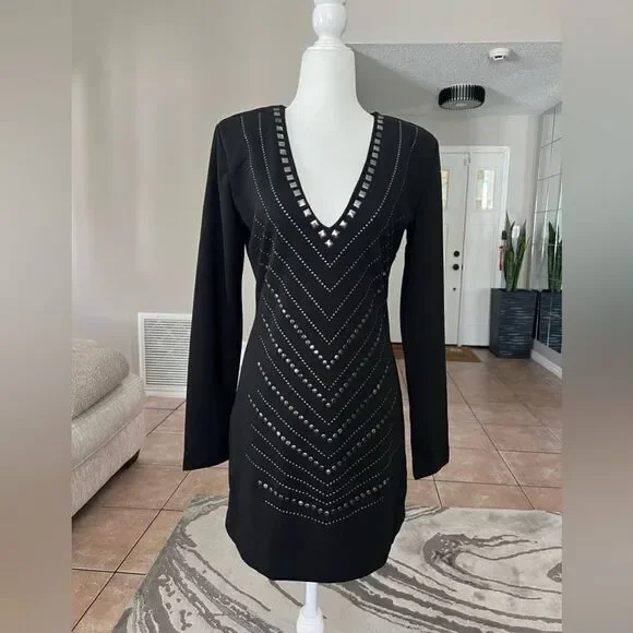 John Richmond Mini Dress size M/L - Picture 6 of 14